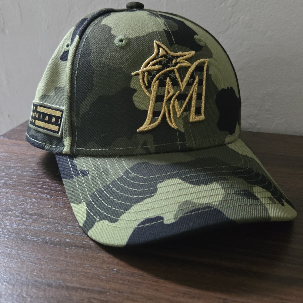 Miami Marlims New Era Cap Camo